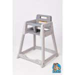 Silla Alta Koala Kare Diner, Gris